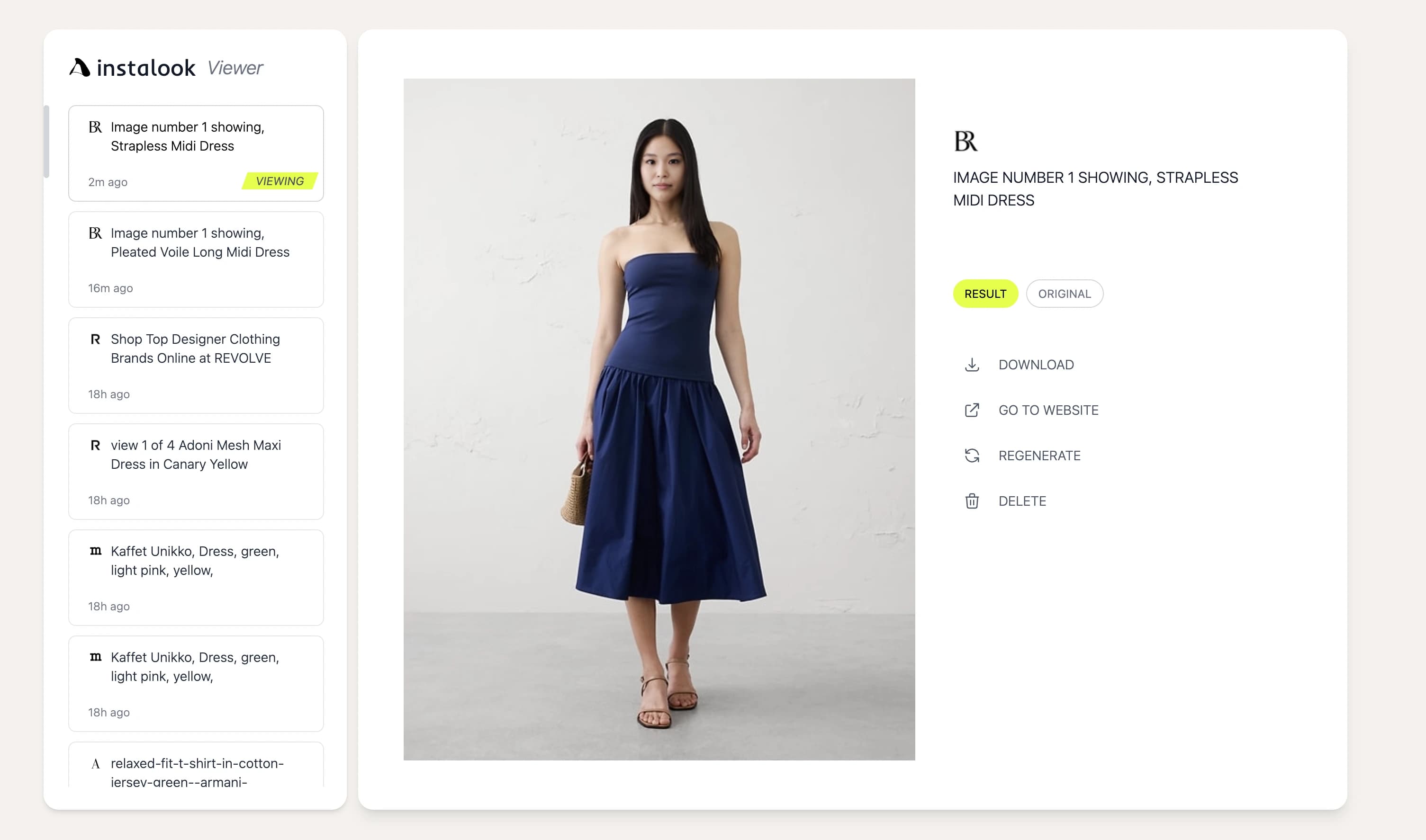 Revisit Your Looks Anytime
